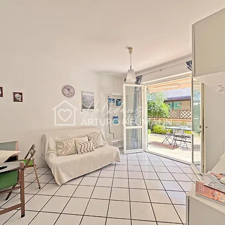 128 - Bilocale A Marcelli Al Villaggio Rosa Con Portico E Giardino, Climatizzato - Spiaggia Inclusa Al White Beach Club Apartment *